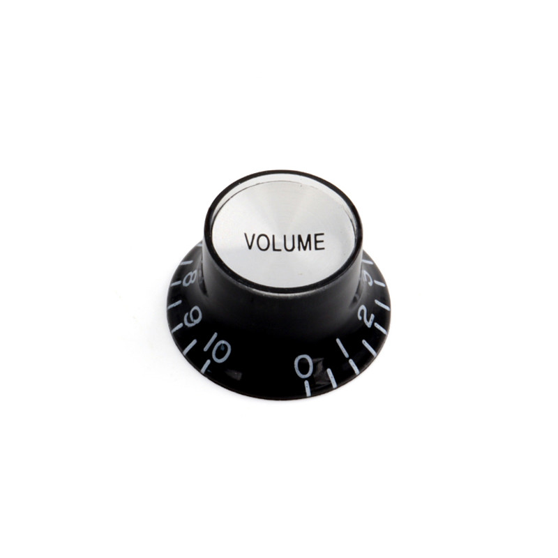 [GIB-SGKNOB-VOL-BK] BOUTON POTENTIOMETRE TYPE GIBSON SG VOL BLACK (unité)