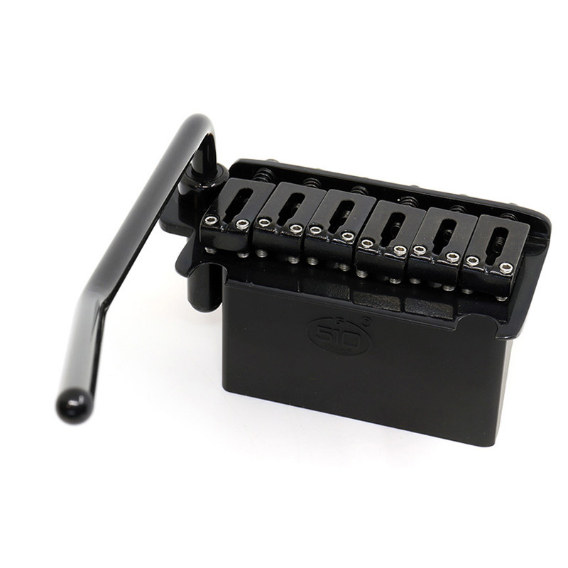 [GOTOH® 510T-FE1 VIBRATO 2 INSERTS PONTETS ACIER BLOC FST 37mm NOIR] GOTOH® 510T-FE1 VIBRATO 2 INSERTS PONTETS ACIER BLOC FST 37mm NOIR