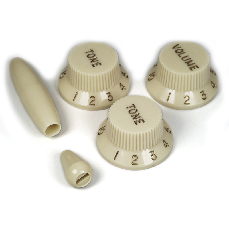 [KNST-P] KIT DE BOUTONS TYPE STRAT® ÉCRITURES DORÉES / PARCHMENT