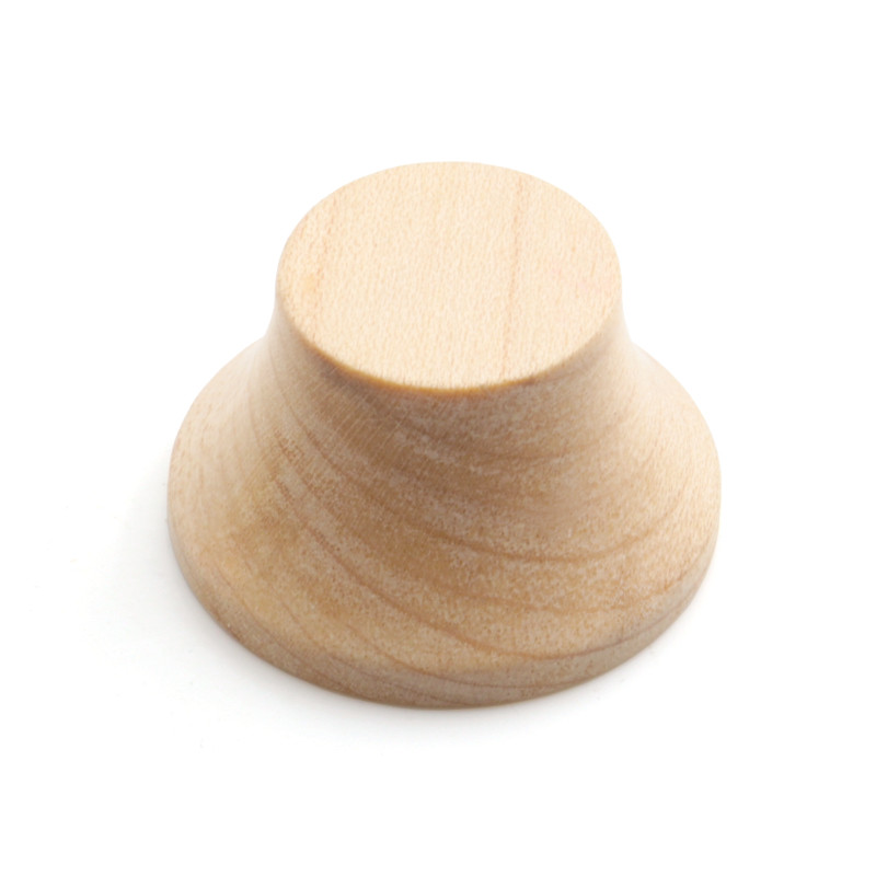 [WKBL-M] BOUTON DE POTENTIOMÈTRE CLOCHE 6mm ÉRABLE (unité)