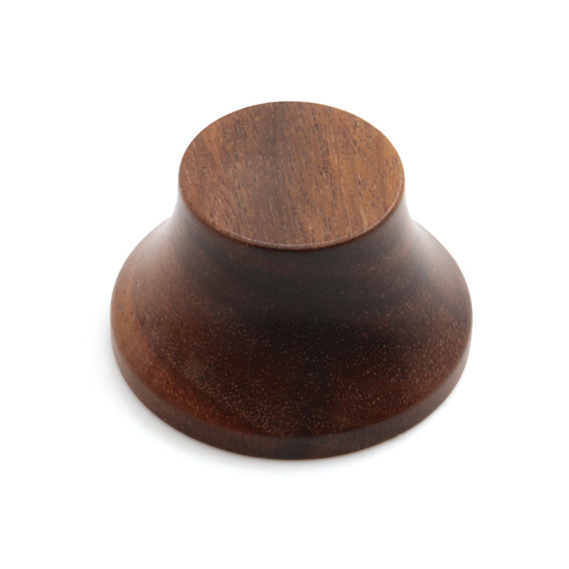 [WKBL-W] BOUTON DE POTENTIOMÈTRE CLOCHE 6mm NOYER (unité)