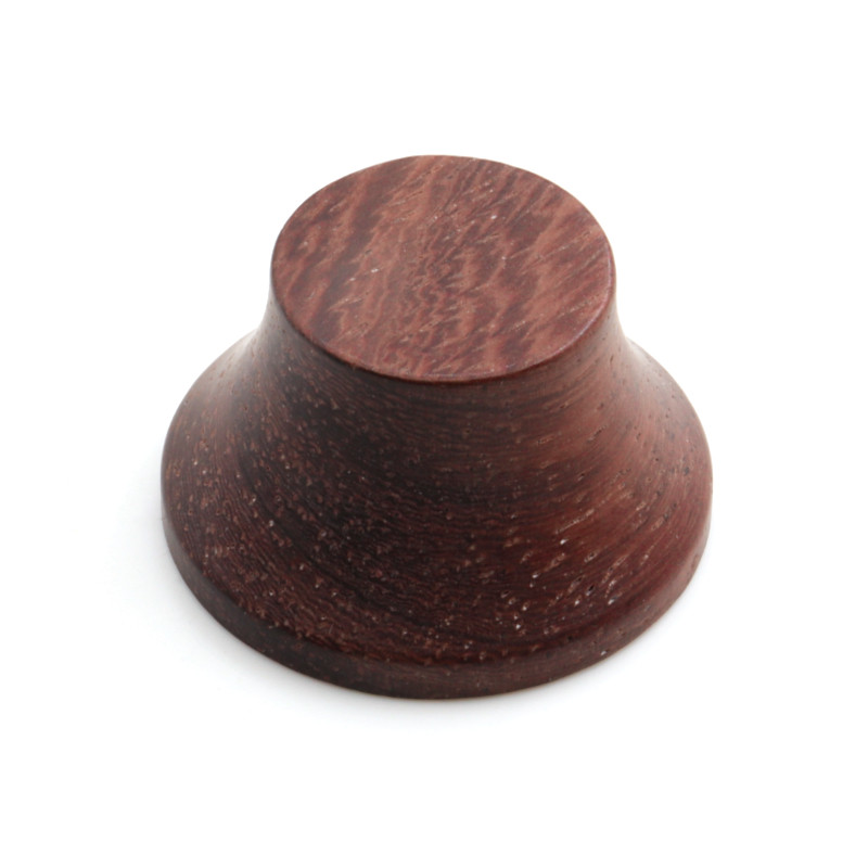 [WKBL-R] BOUTON DE POTENTIOMÈTRE CLOCHE 6mm Palissandre       (unité)