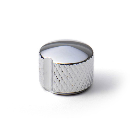 [KBG18C] GOLDO® "DELUXE" PETIT BOUTON METAL (18 x 14.5mm) CHROME (unité)