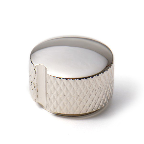 [KBG22N] GOLDO® "DELUXE" BOUTON LARGE METAL (22 x 15mm) NICKEL (unité)