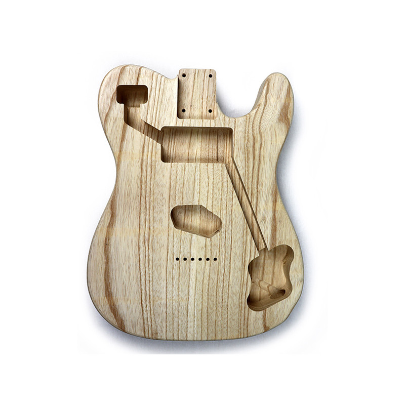 [TBD-14TD] HOSCO® CORPS TYPE TELE® CUSTOM® FRÊNE DES MARAIS 2pcs (Vernis final inclus)