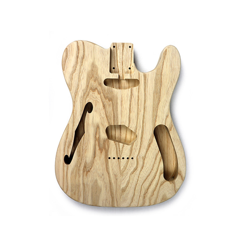 HOSCO® CORPS TYPE TELE® THINLINE® FRÊNE DES MARAIS 2pcs (Vernis final inclus)