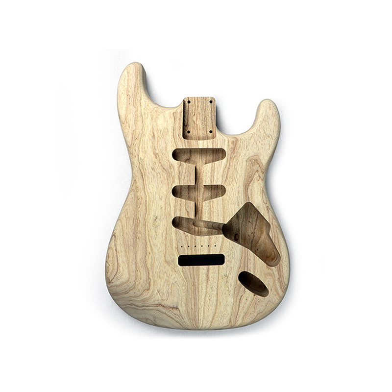 HOSCO® CORPS TYPE STRAT® FRÊNE DES MARAIS 2pcs  (Vernis final inclus)