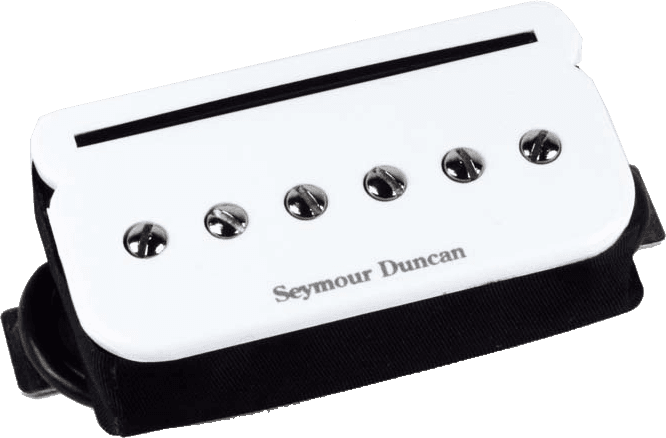 [SHPR-1B-W] SEYMOUR DUNCAN HUMBUCKER P-RAILS CHEVALET BLANC