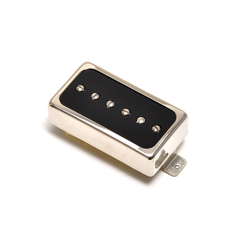 [P9NNB] DUESENBERG® MICRO P-90 FORMAT HUMBUCKER DOMINO MANCHE CAPOT OUVERT NICKEL