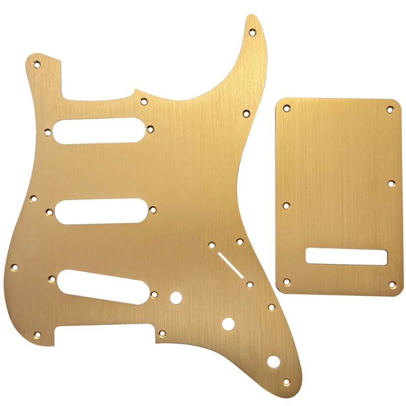 [AX-PGSA11S-GD] AXLABS® KIT DE PLAQUES DE PROTECTION STRAT® ALUMINIUM DORÉ