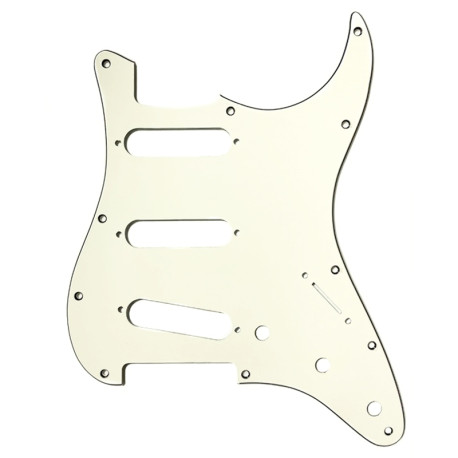 [PG-0552-050] ALL PARTS® PLAQUE PROTECTION TYPE STRAT® 11 TROUS 2.28mm 3 PLIS PARCHMENT
