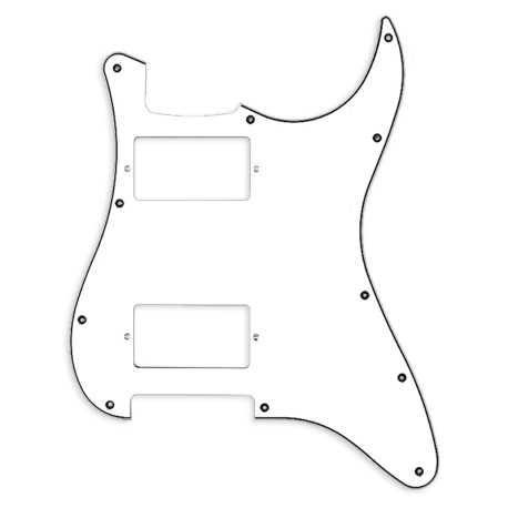 [PG33W] HOSCO® PLAQUE DE PROTECTION TYPE STRAT® HH 11 TROUS 3 PLIS BLANC