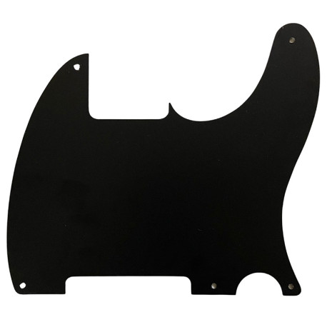 [PG-0567-023] ALL PARTS® PLAQUE DE PROTECTION TYPE ESQUIRE® 5 TROUS 1.52mm 1 PLI NOIR