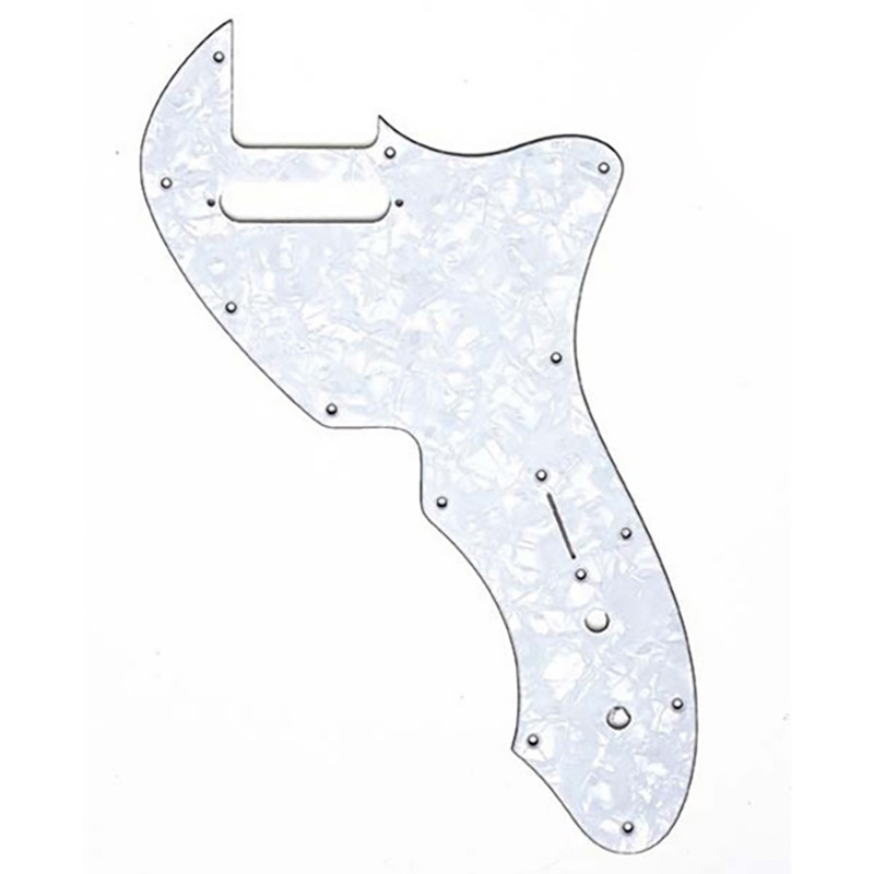 [TT-P3P] PLAQUE DE PROTECTION TYPE TELE® THINLINE® '68 4 PLIS BLANC NACRÉ